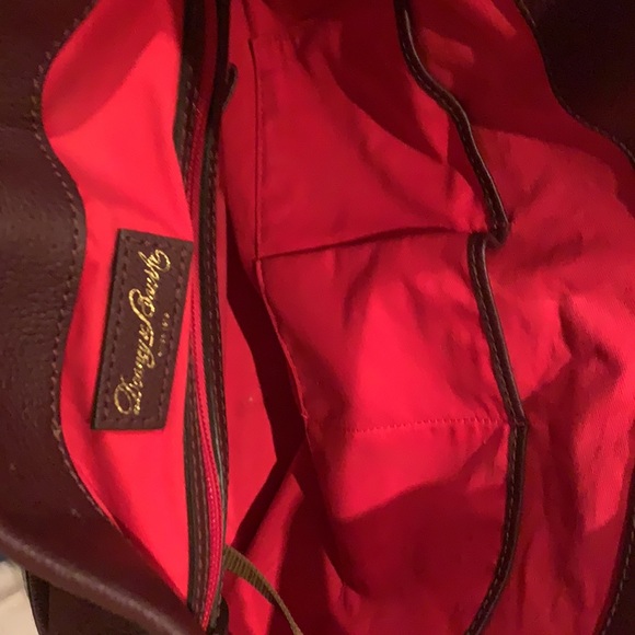 NWT Dooney & Bourke large Logo lock leather shoulder bag - Picture 8 of 8